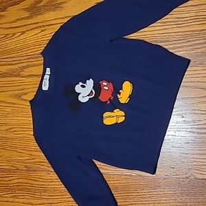 Disney Mickey Mouse Knit Sweater - Size 3